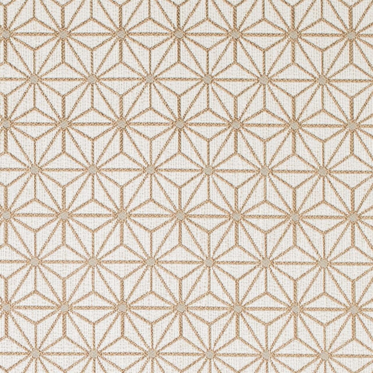 Beige Taupe Performance Grade Abstract Geometric Woven Pattern Upholstery Fabric by The Yard - SKU: Ulysses Beige